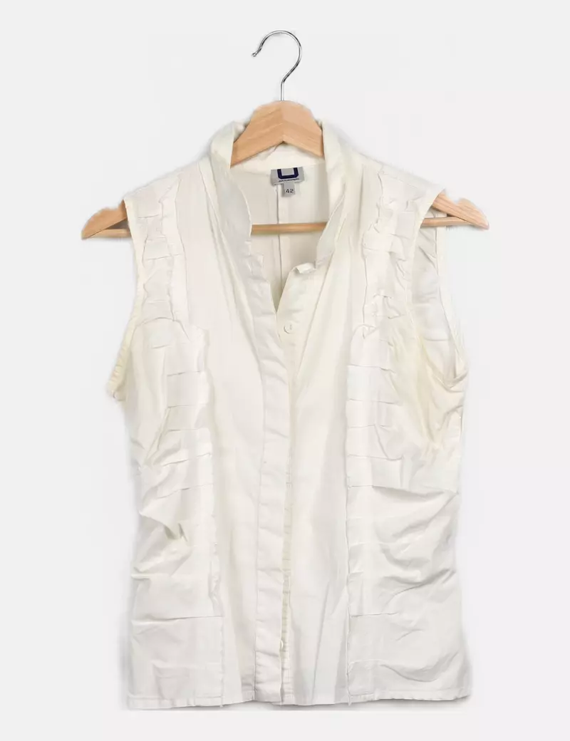 Adolfo Dominguez Camisa blanca de vestir