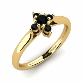 Anillo de compromiso Alonsa 0.1 crt