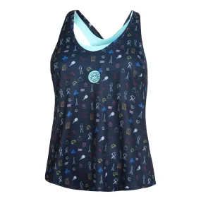 NATLI Tech Camiseta De Tirantes Mujeres