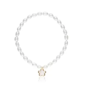 PULSERA "PÉTALE" ORO 18K PERLAS CULTIVADAS