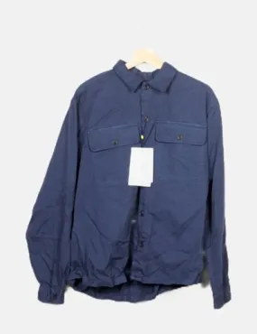 Selected Chaqueta azul de algodón