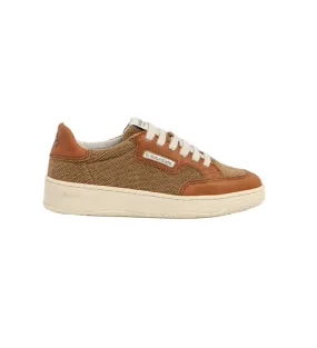 Zapatillas de Piel N5842S Geo marrón