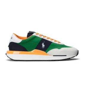 Zapatillas de Piel Train 89 verde